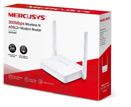 Modem Router 300Mbps Wireless N 